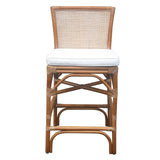 Tatum Rattan Counter Stool - What A Room