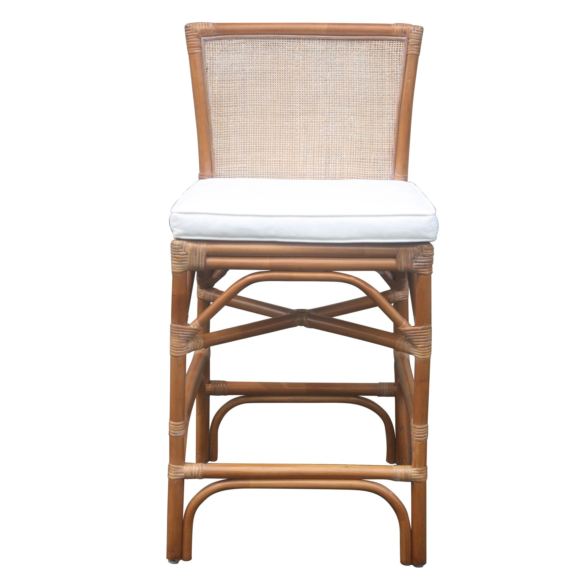 Tatum Rattan Counter Stool - What A Room