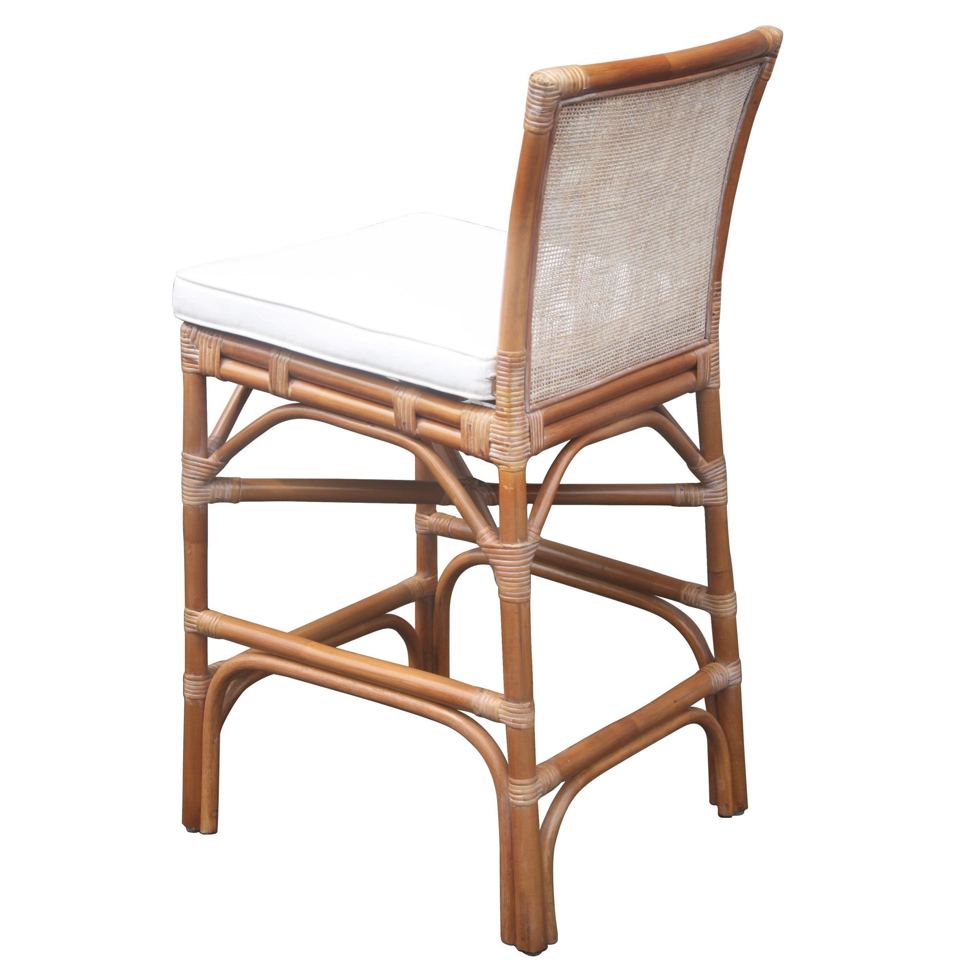 Tatum Rattan Counter Stool - What A Room