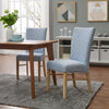 Milton Fabric Dining Side Chair NWO Legs - What A Room