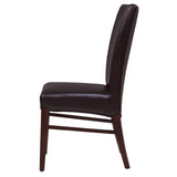 Milton Bonded Leather Dining Side Chair - What A Room