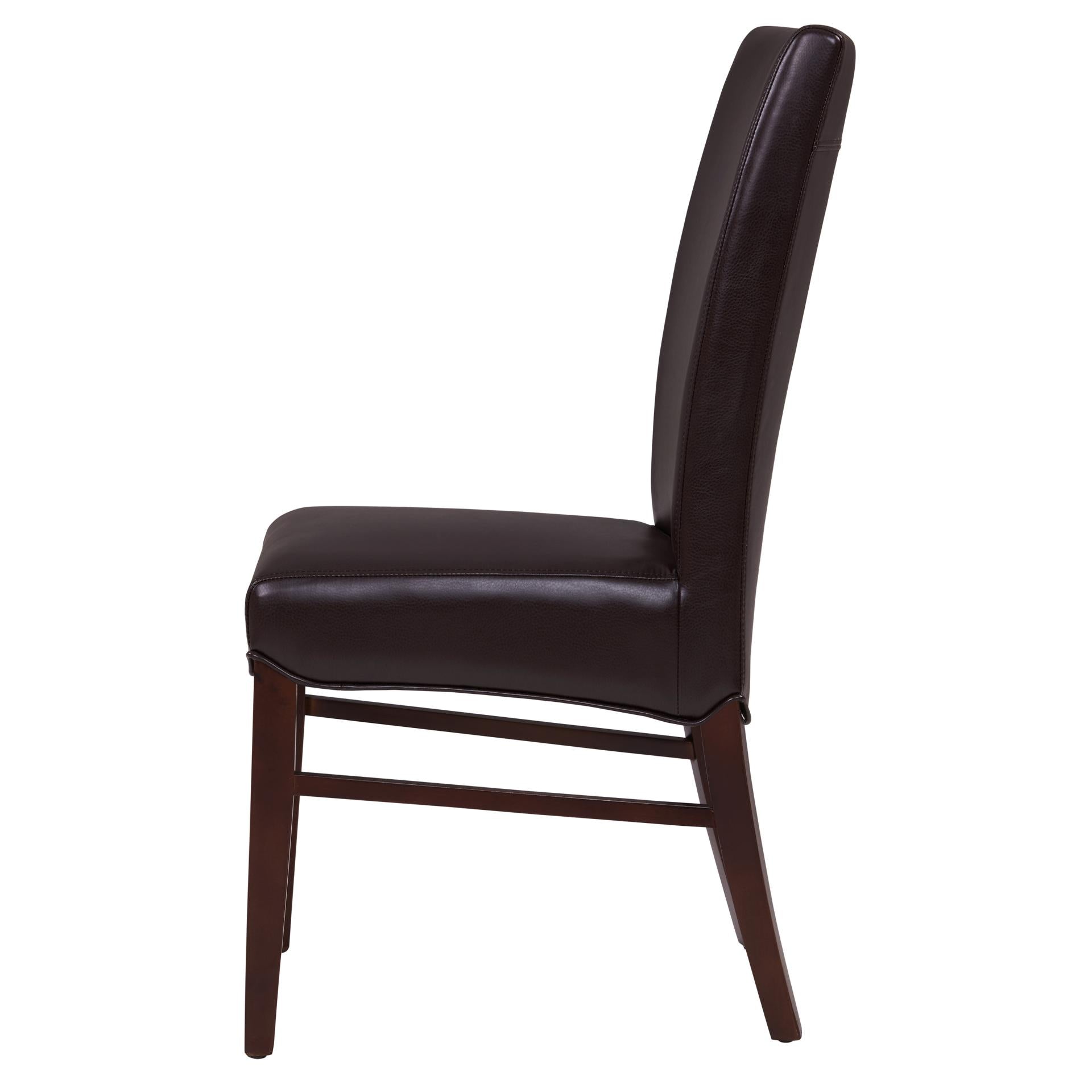 Milton Bonded Leather Dining Side Chair - What A Room