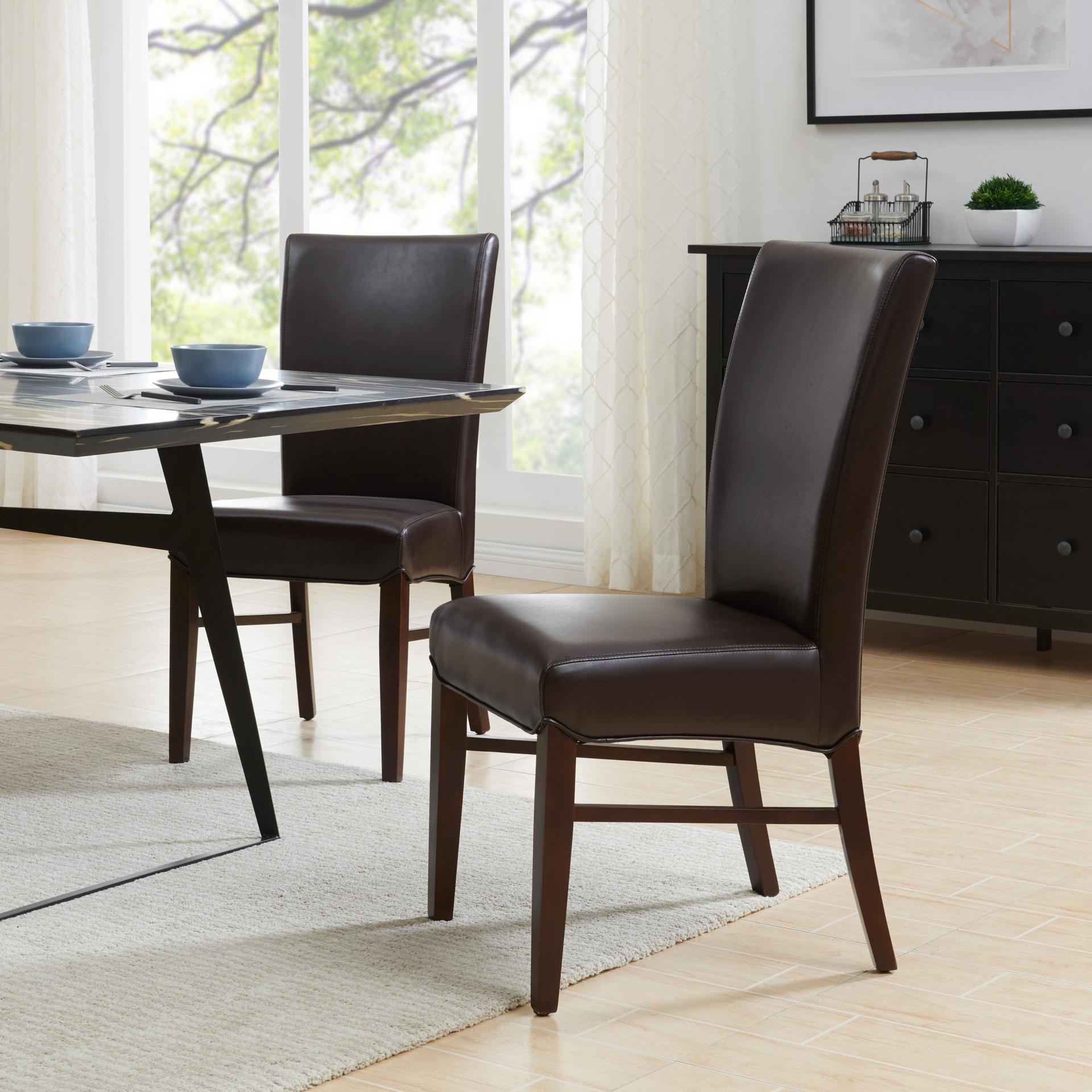 Milton Bonded Leather Dining Side Chair - What A Room