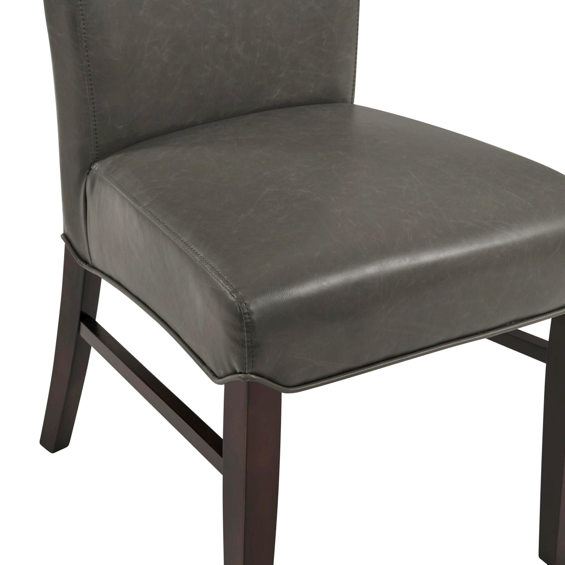 Milton Bonded Leather Dining Side Chair - What A Room