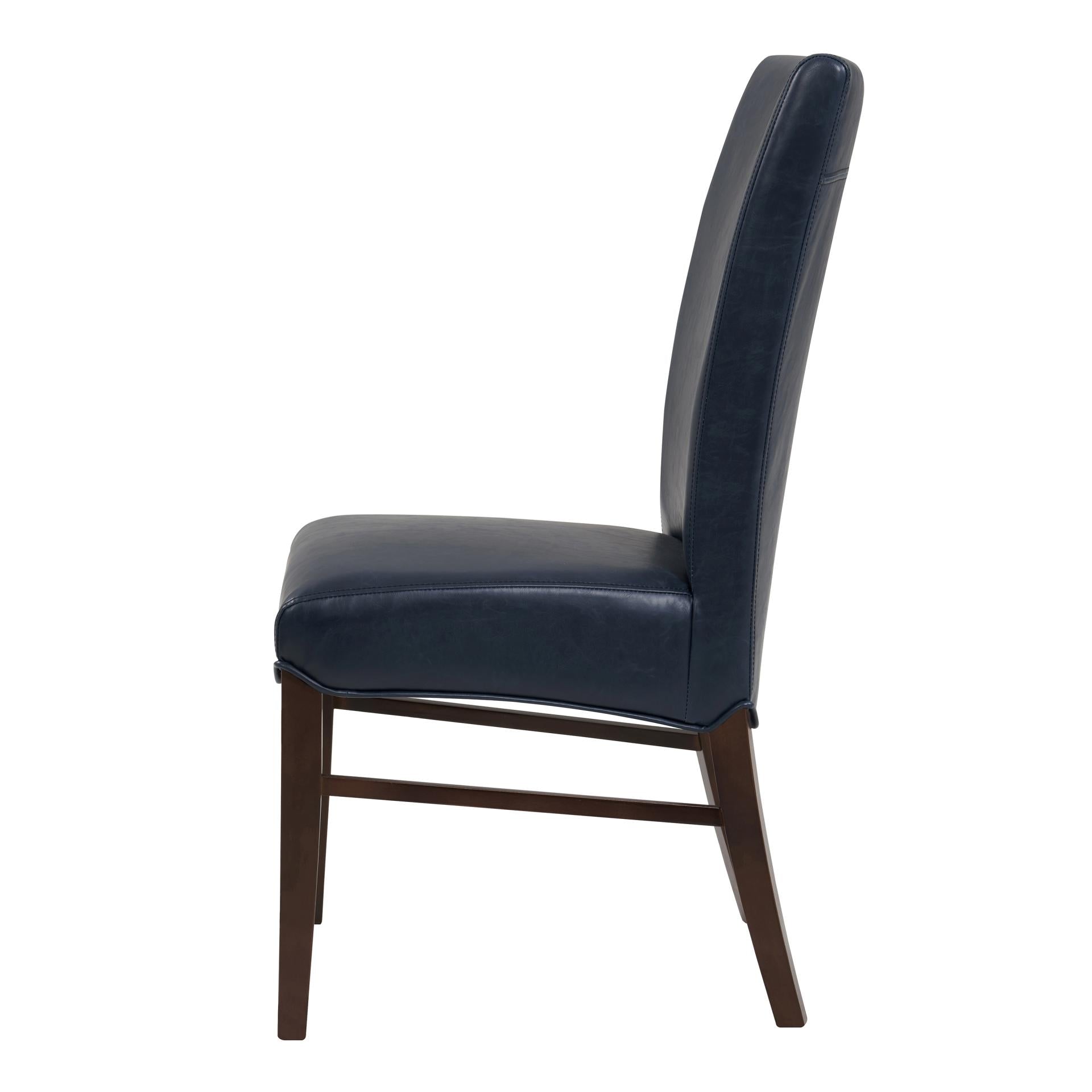 Milton Bonded Leather Dining Side Chair - What A Room