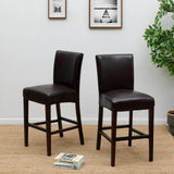 Milton Bonded Leather Counter Stool - What A Room