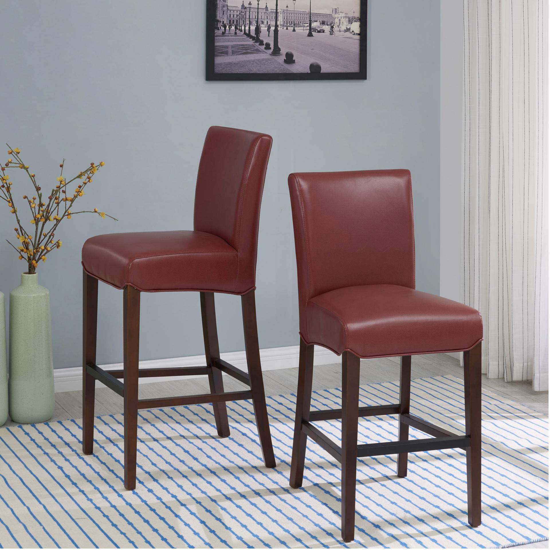 Milton Bonded Leather Counter Stool - What A Room
