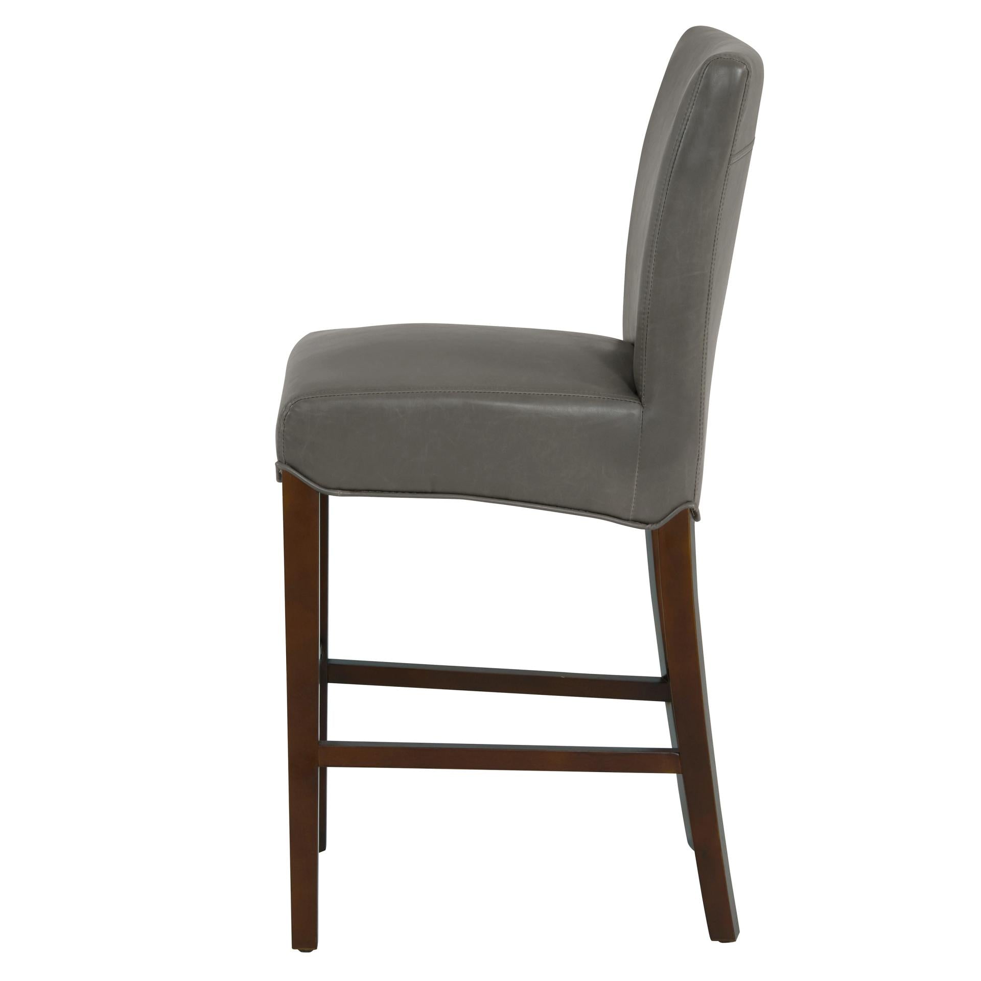 Milton Bonded Leather Counter Stool - What A Room
