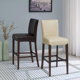 Milton Bonded Leather Bar Stool - What A Room