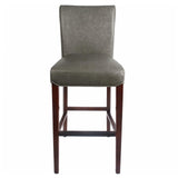 Milton Bonded Leather Bar Stool - What A Room