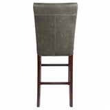 Milton Bonded Leather Bar Stool - What A Room