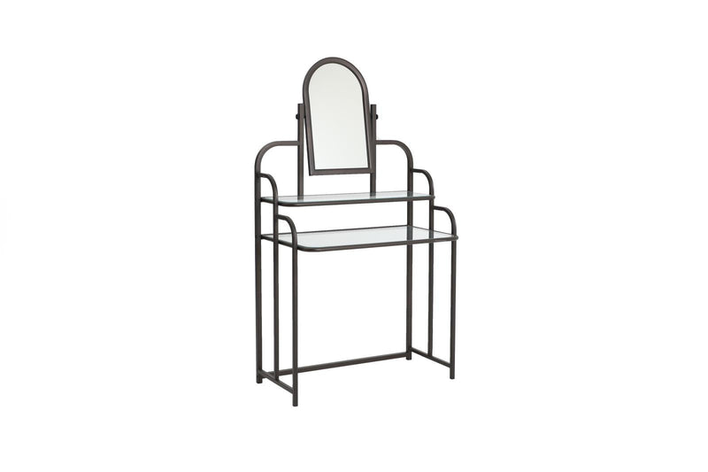 2-piece Vanity Set Tan and Bronze - What A Room