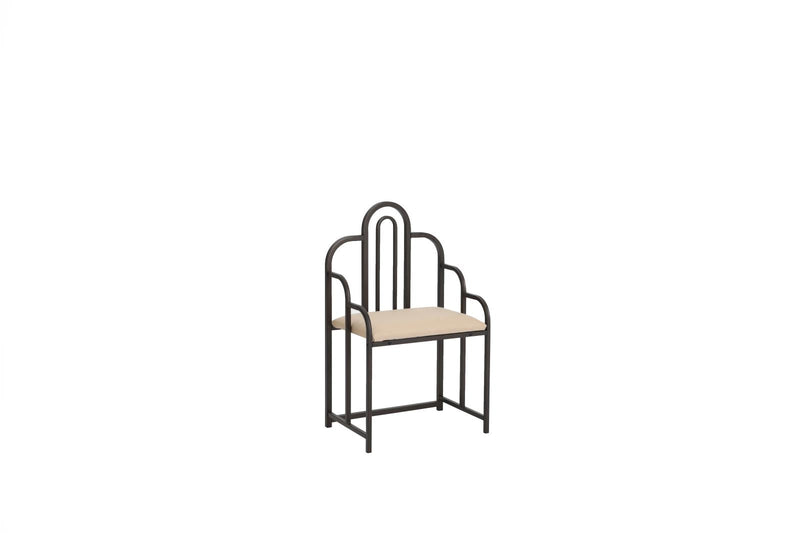 2-piece Vanity Set Tan and Bronze - What A Room
