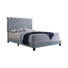 Warner Upholstered Bed Slate Blue - What A Room