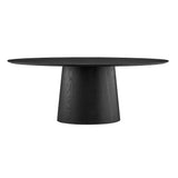 Deodat 79-inch Oval Dining Table - What A Room