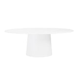 Deodat 79-inch Oval Dining Table - What A Room