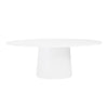 Deodat 79-inch Oval Dining Table - What A Room