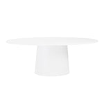 Deodat 79-inch Oval Dining Table - What A Room