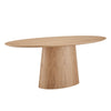 Deodat 79-inch Oval Dining Table - What A Room