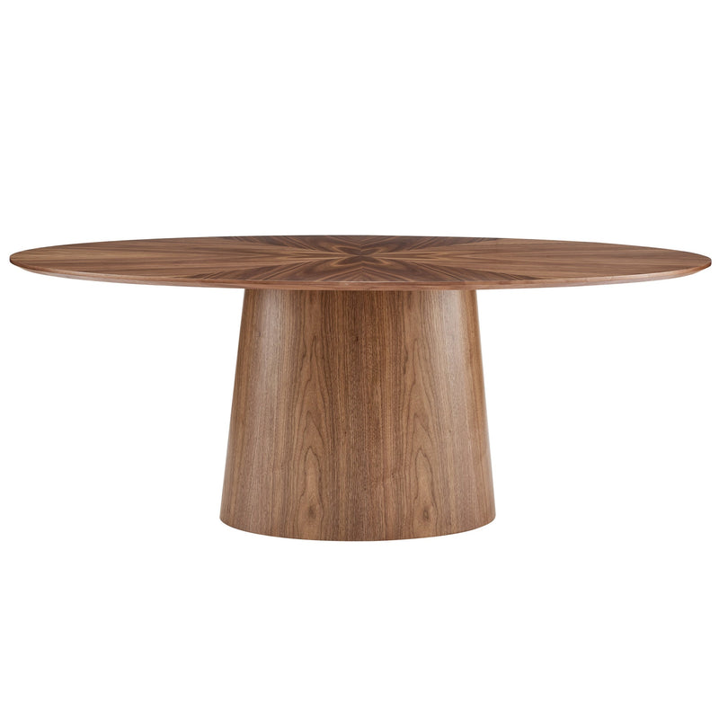 Deodat 79-inch Oval Dining Table - What A Room