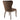 Dorsey PU Dining Side Chair Drift Wood Legs - What A Room