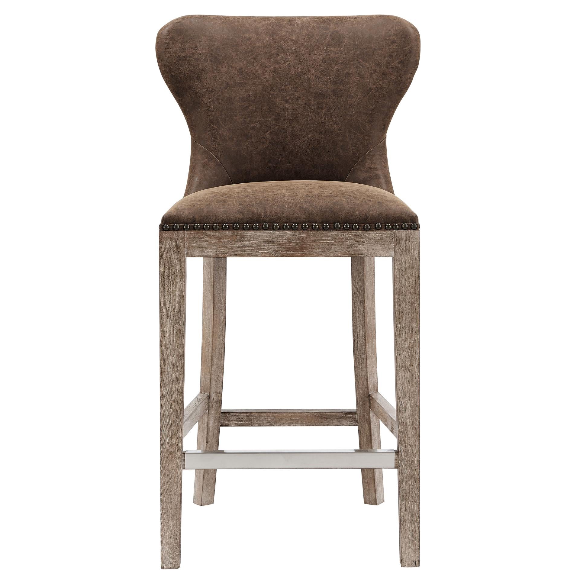 Dorsey PU Counter Stool - What A Room