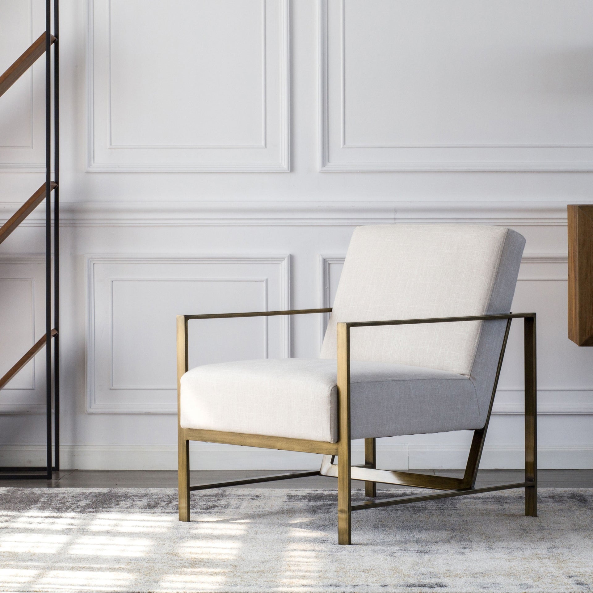 Francis Fabric Accent Arm Chair - What A Room