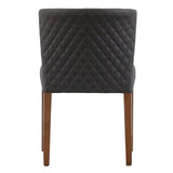 Albie KD Diamond Stitching PU Dining Side Chair - What A Room