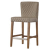 Albie KD Diamond Stitching PU Counter Stool - What A Room