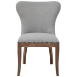 Dorsey Fabric Dining Side Chair Drift Wood Legs - What A Room