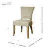 Austin Fabric Dining Side Chair - What A Room