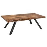 Reese Live Edge Rectangular Coffee Table - What A Room