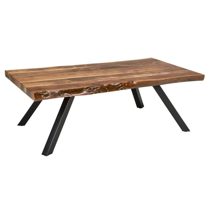 Reese Live Edge Rectangular Coffee Table - What A Room