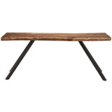 Reese Live Edge Rectangular Console Table - What A Room