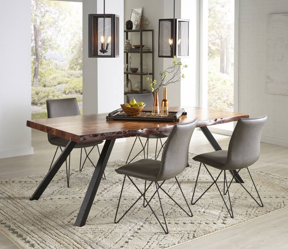 Reese Solid Wood Rectangular Dining Table - What A Room