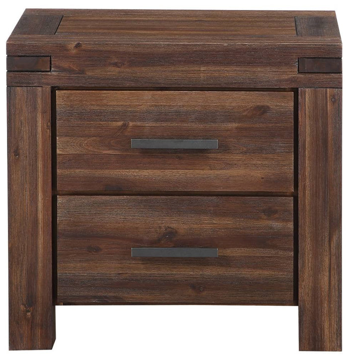 Meadow Solid Wood Two Drawer Nightstand - What A Room
