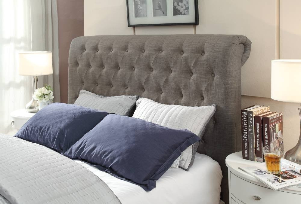 Royal Tufted Platform Bed - What A Room