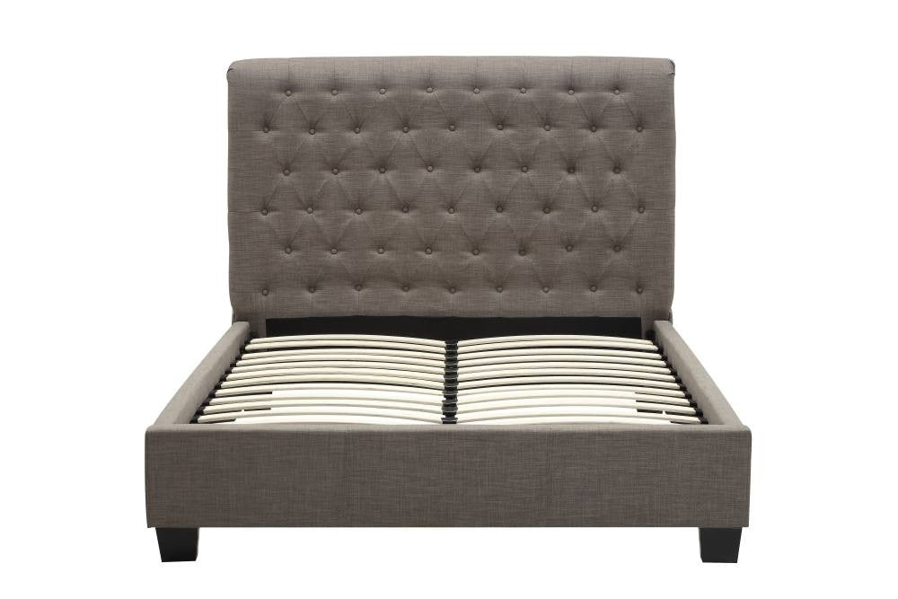Royal Tufted Platform Bed - What A Room