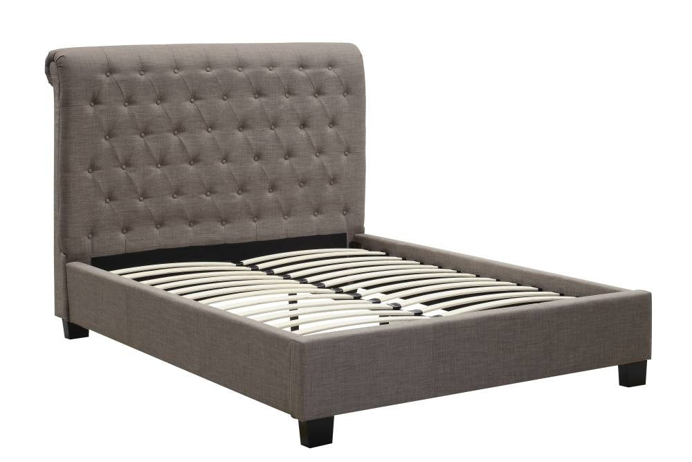 Royal Tufted Platform Bed - What A Room