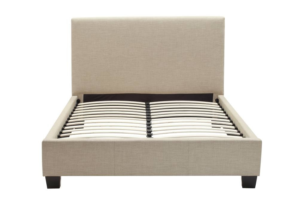 Saint Pierre Linen Platform Bed - What A Room