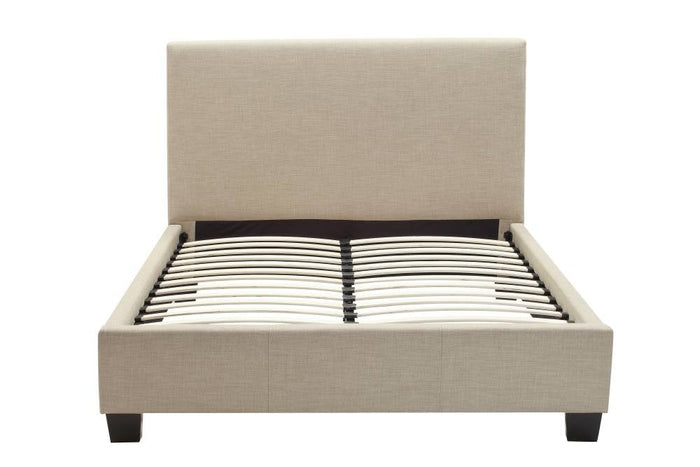 Saint Pierre Linen Platform Bed - What A Room