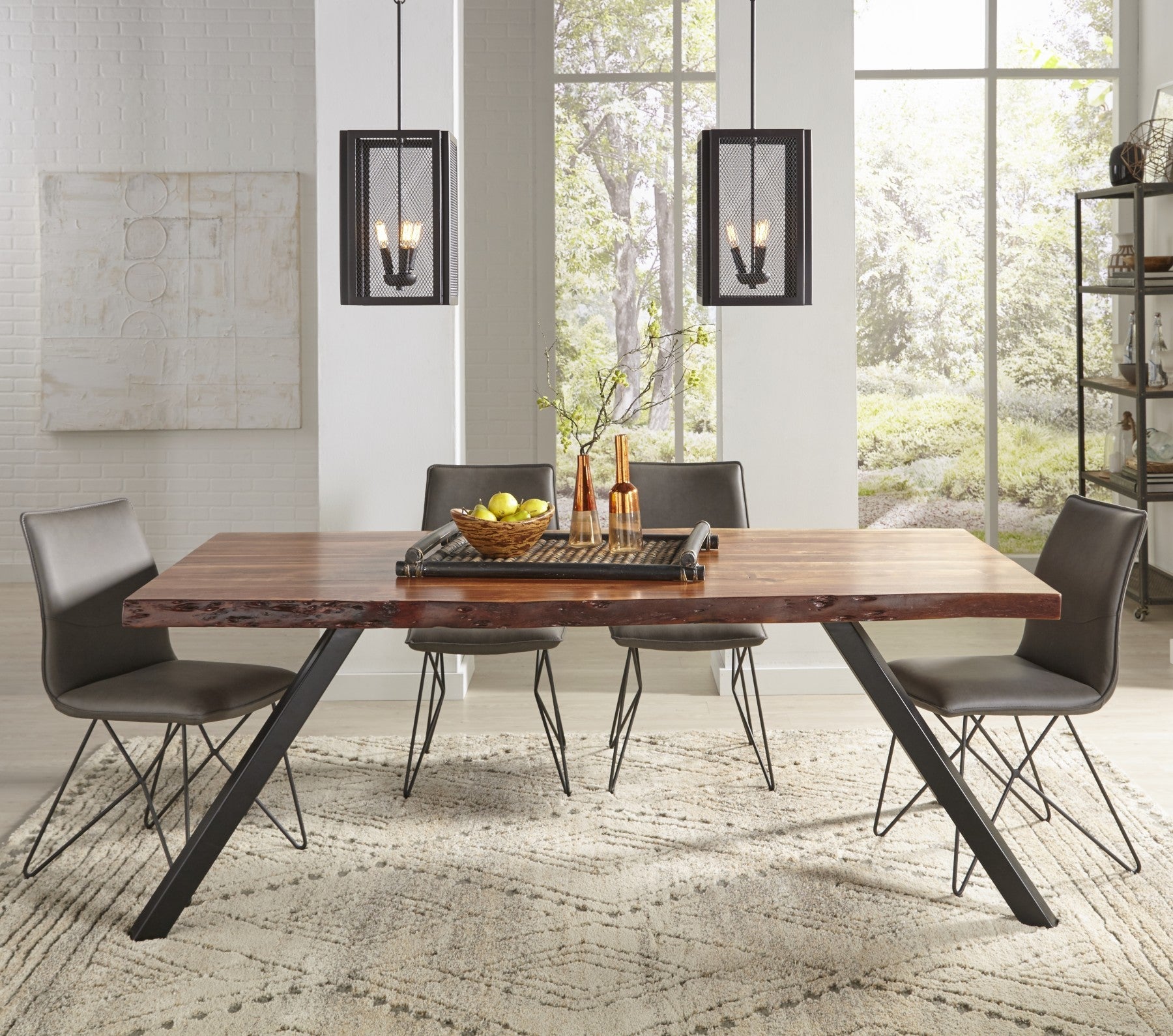 Reese Solid Wood Rectangular Dining Table - What A Room