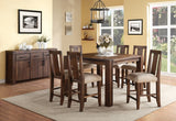 Meadow Solid Wood Square Counter Table - What A Room