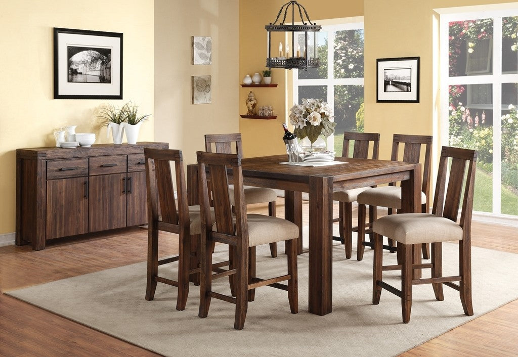 Meadow Solid Wood Square Counter Table - What A Room
