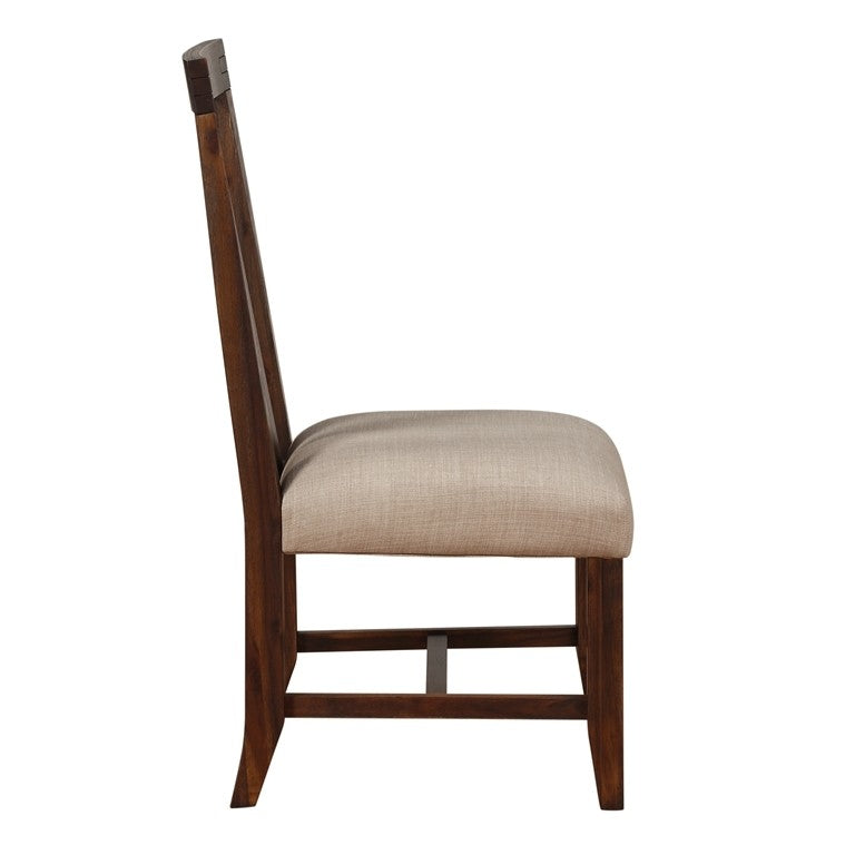 Meadow Solid Wood Uphostered Panel-Back Chair - What A Room