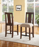 Meadow Solid Wood Upholstered Kitchen Counter Stool - What A Room