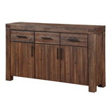Meadow Solid Wood Three Drawer Three Door Sideboard - What A Room
