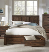 Meadow Solid Wood Footboard Storage Bed - What A Room