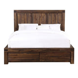 Meadow Solid Wood Footboard Storage Bed - What A Room