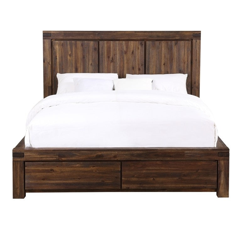 Meadow Solid Wood Footboard Storage Bed - What A Room
